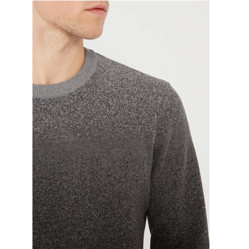 Mavi Bisiklet Yaka Gri Erkek Kazak (070779-34686) Mavi Bisiklet Yaka Gri Erkek Kazak (070779-34686)