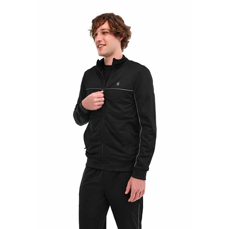 Lumberjack 5W Mb Ct176 Leon T.Suit 5Pr Erkek Eşofman Takımı 102024300 (102024300) Siyah