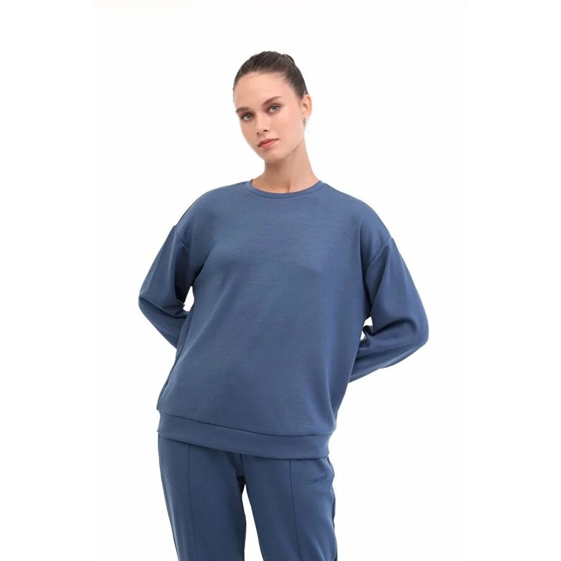 Lumberjack 5W Wb 16Alice-C Ck97 5Pr Kadın Sweatshirt 102025800 (102025800) İndigo