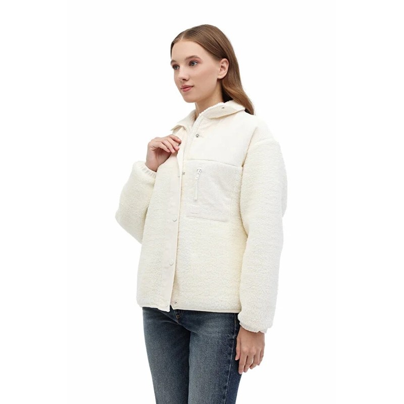 Lumberjack 5W Wl 6Regina 6Gf1003 5Pr Kadın Ceket 102027605 (102027605) Ekru