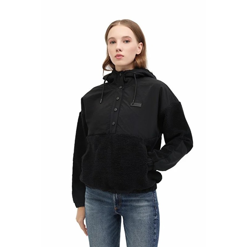 Lumberjack 5W Wl 6Laya 6Hk100 5Pr Kadın Sweatshirt 102032895 (102032895) Siyah