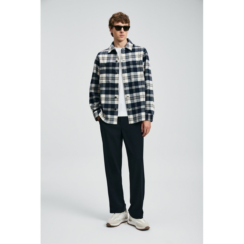 Lufian Kor Erkek Basic Gömlek 112010681 (112010681) Lacivert