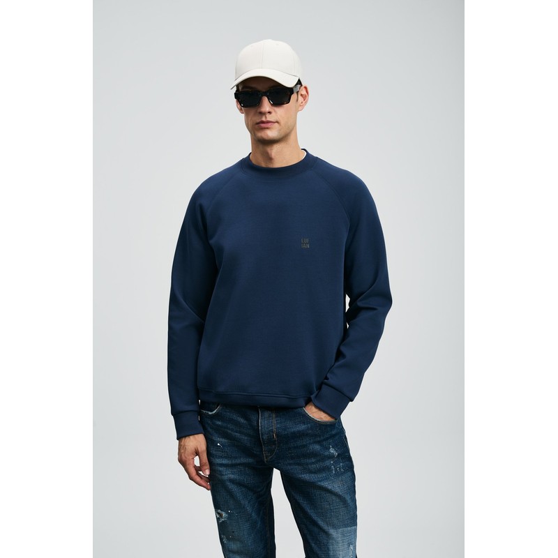 Lufian Grant Erkek Sweatshirt 112030179 (112030179) Lacivert