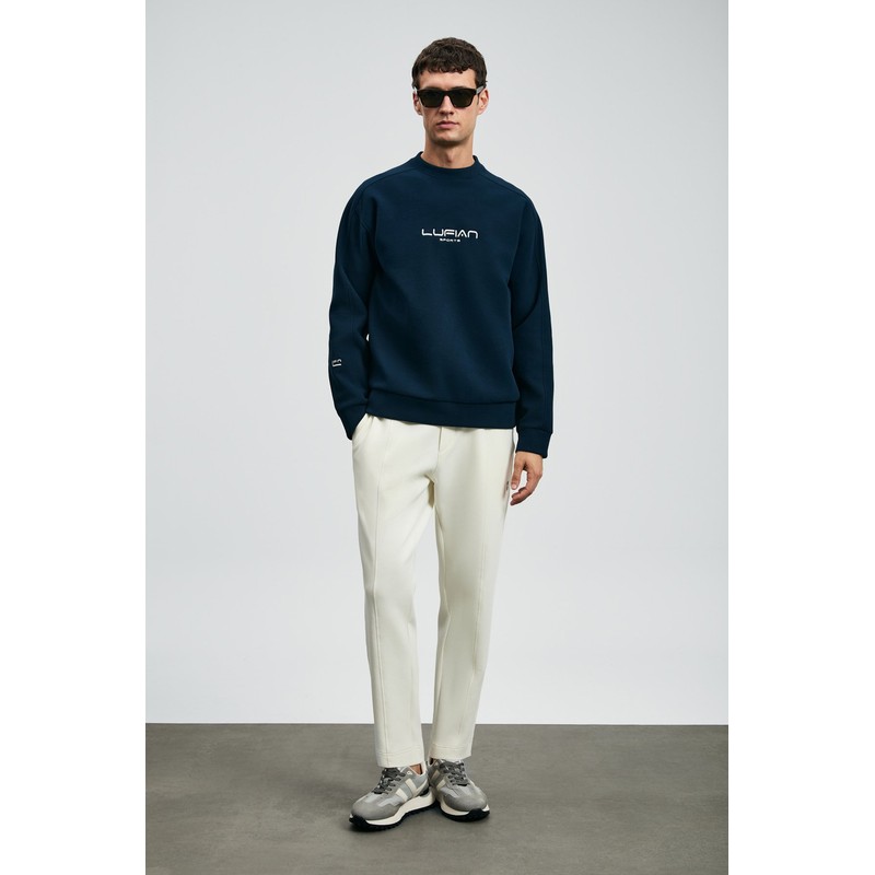 Lufian Dark Erkek Sweatshirt 112030182 (112030182) Lacivert