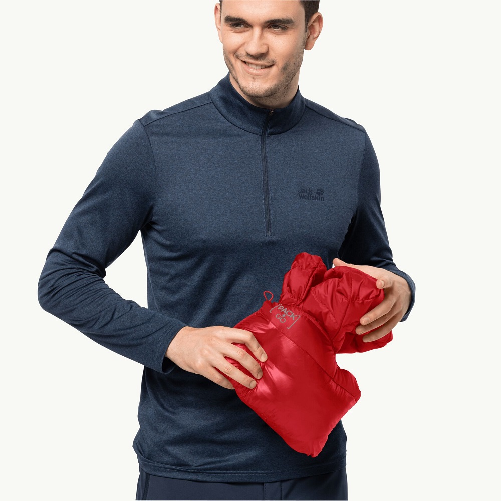 Jack Wolfskin Pack&Go Down Jkt M Erkek Ceket (1205933-2206) Jack Wolfskin Pack&Go Down Jkt M Erkek Ceket (1205933-2206)