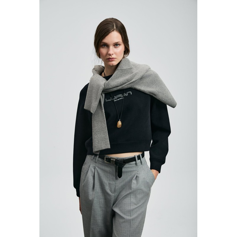 Lufian Beggy Kadın Sweatshirt 122030022 (122030022) Siyah