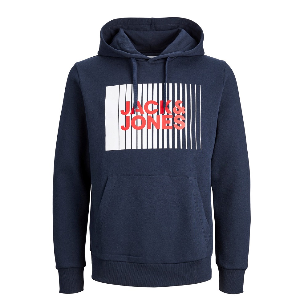 Jack&Jones Jjecorp Erkek Sweatshirt 12233599 (12233599) Lacivert
