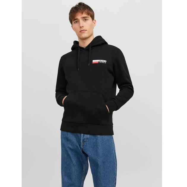 Jack&Jones Jjecorp Erkek Sweatshirt 12233599 (12233599) Siyah