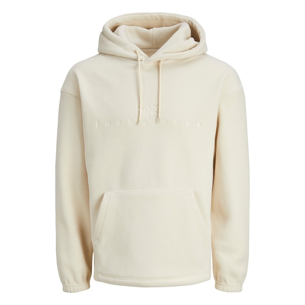 Jack&Jones Jorsılverlake Fleece Erkek Sweatshirt (12242470) Bej