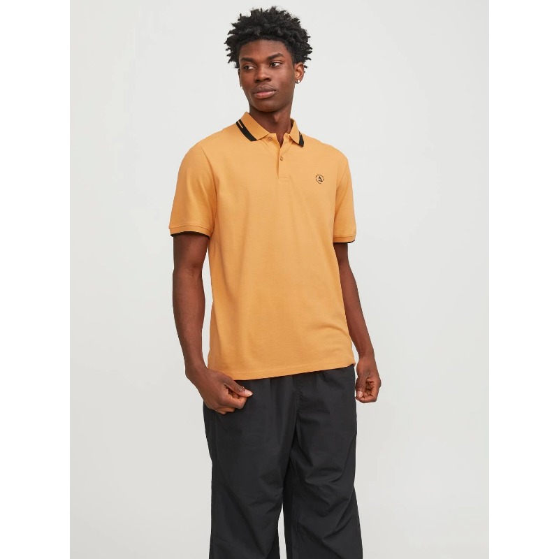 Jack&Jones Erkek T-shirt (12252395) Turuncu