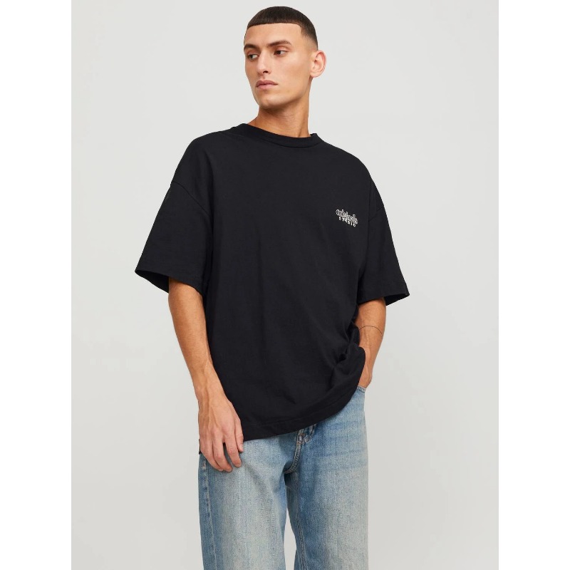 Jack&Jones Erkek T-shirt (12252953) Siyah