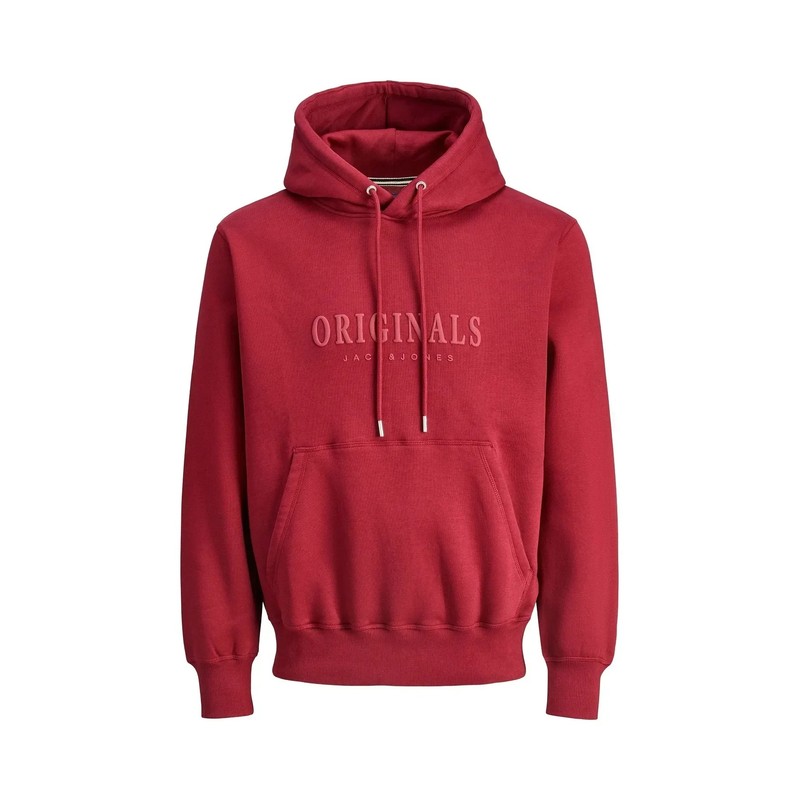 Jack&Jones Jorfrederiksberg Erkek Sweatshirt 12270541 (12270541) Kırmızı