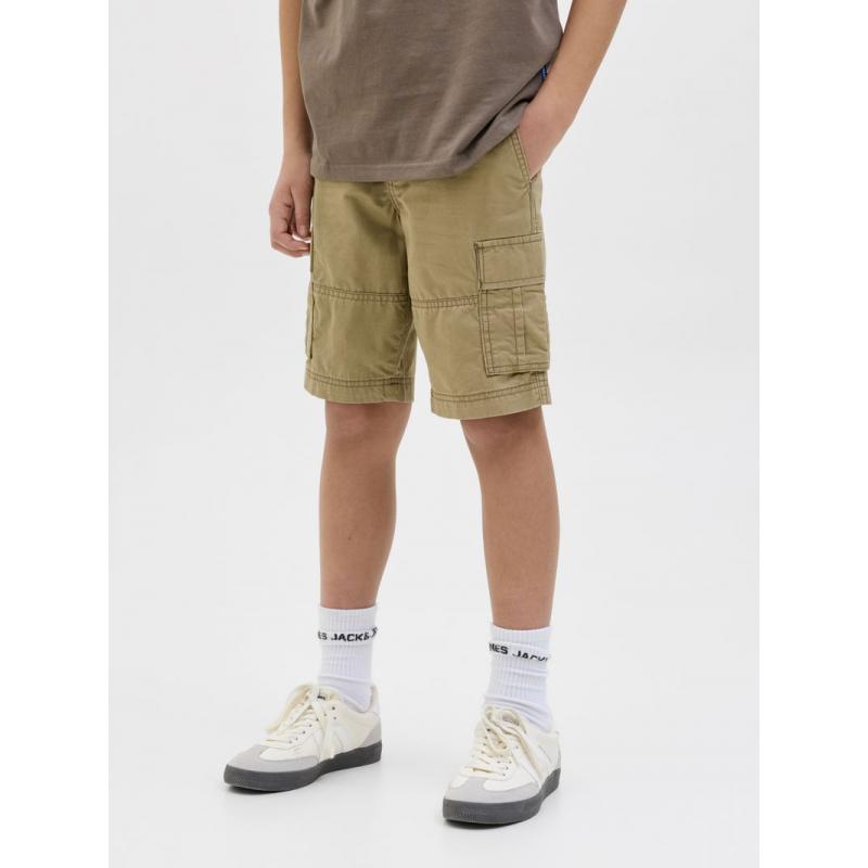 Jack&Jones Jpstcole Jjmateo Erkek Çocuk Kargo Şort 12274580 (12274580) KOYU BEJ