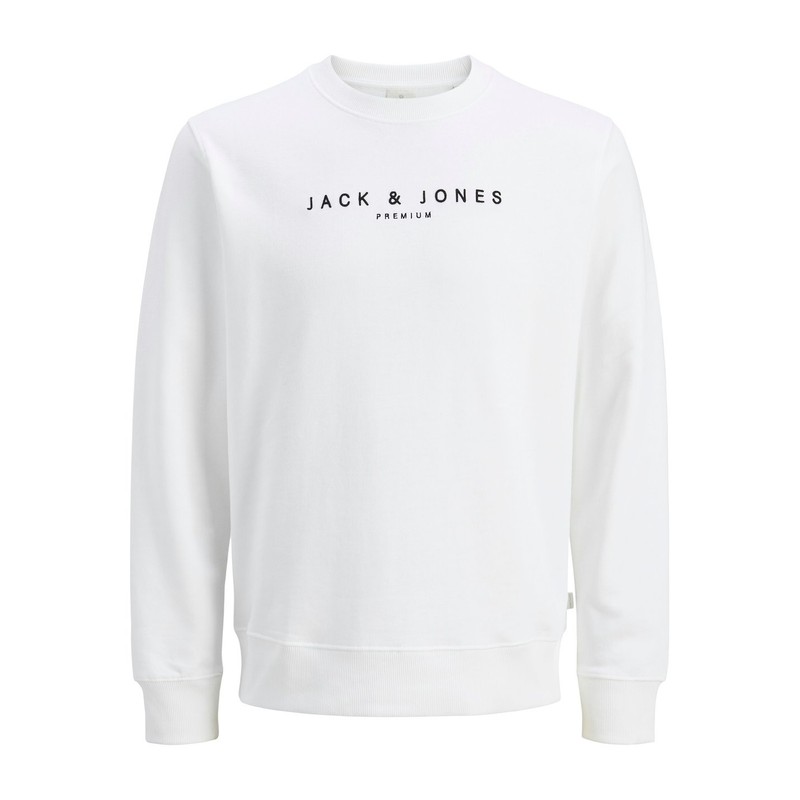 Jack&Jones Jprccjayson Erkek Sweatshirt 12283436 (12283436) Beyaz