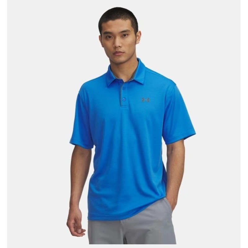 Under Armour Tech Polo Erkek T-shirt 1290140-402 (1290140-402) Mavi
