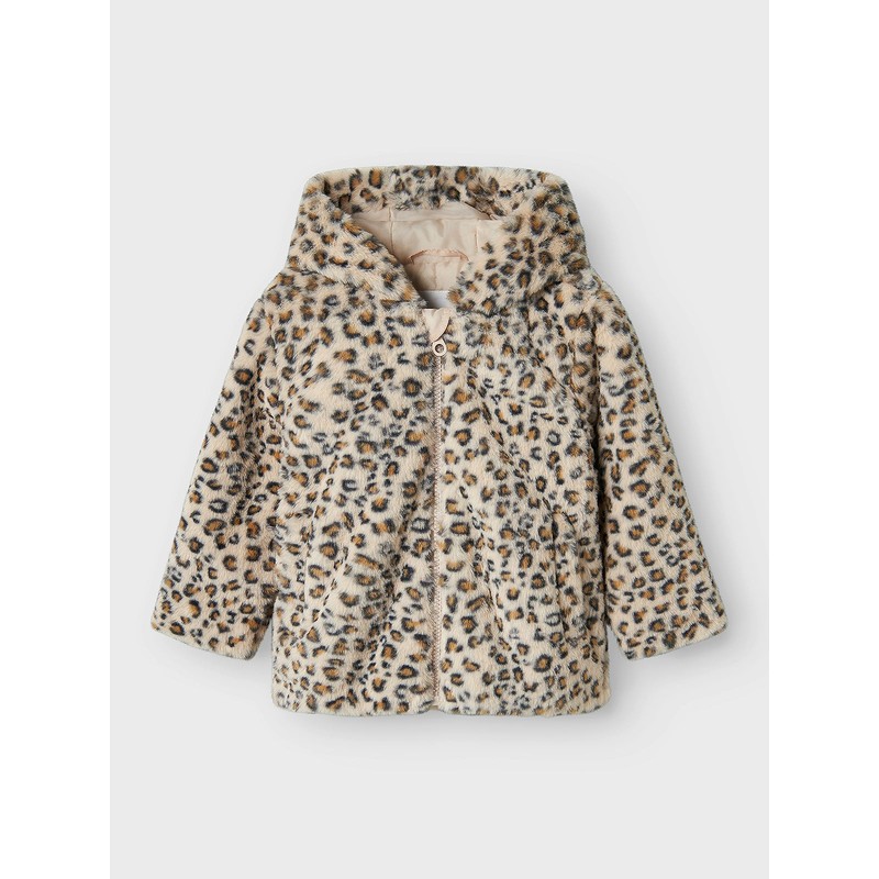 Name It Nmfmila Kız Çocuk Ceket 13241682 (13241682) LEOPAR