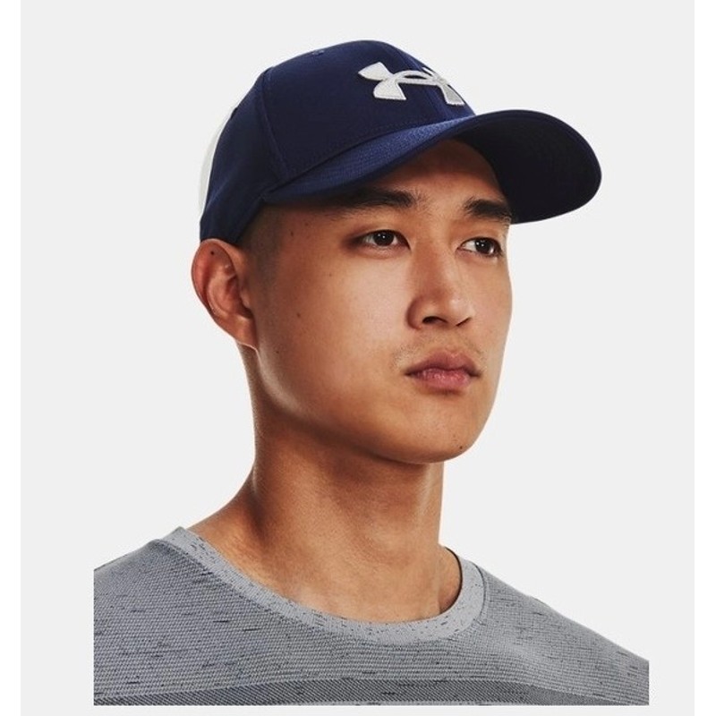 Under Armour M Blitzing Low Adj Erkek Şapka 1376701-410 (1376701-410) Lacivert