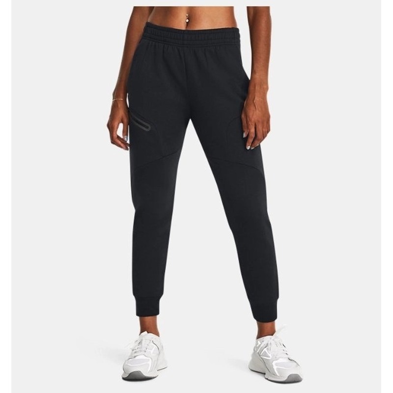 Under Armour Unstoppable Flc Jogger Kadın Eşofman Altı 1379846-001 (1379846-001) Siyah