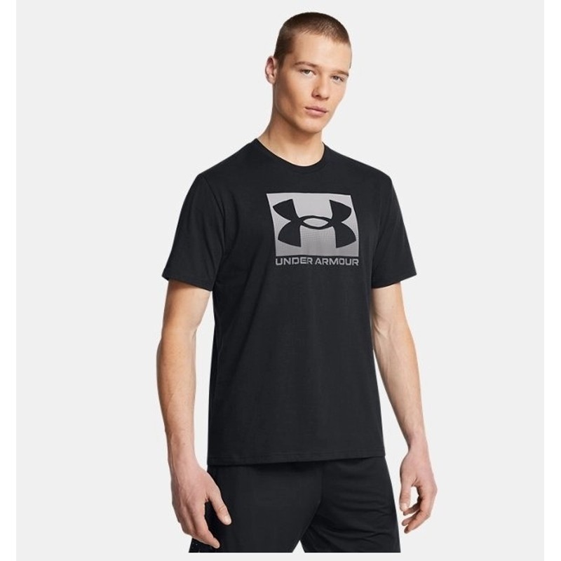 Under Armour Ua M Boxed Sports Updated Ss Erkek T-shirt 1386793-001 (1386793-001) Siyah