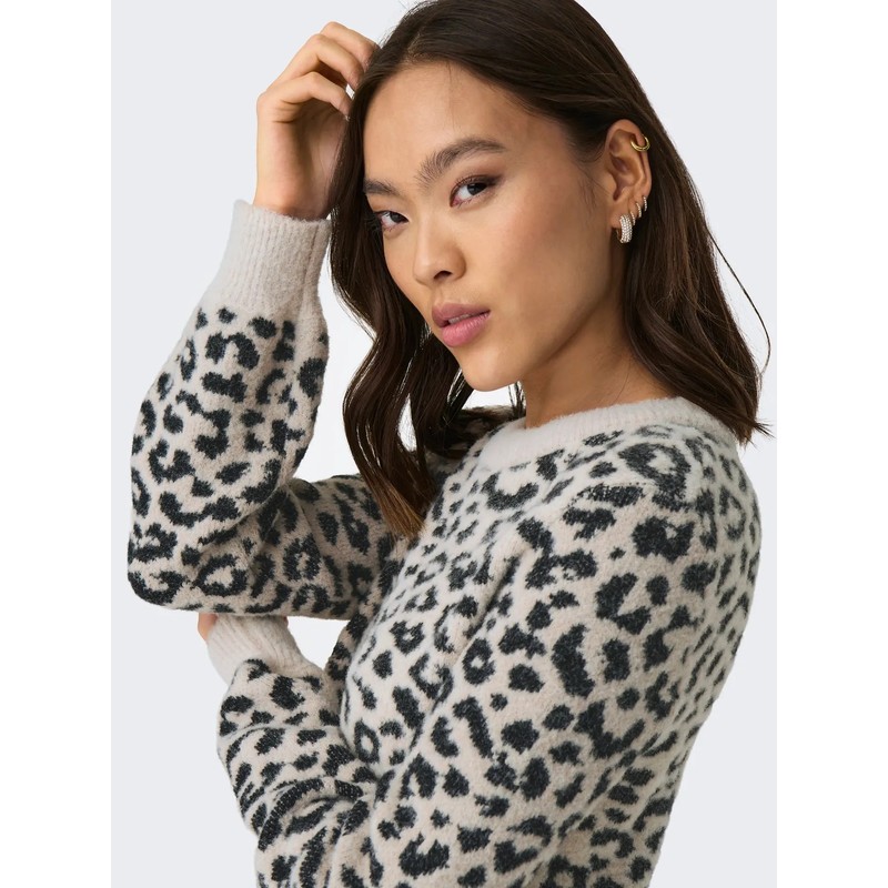 Jdy Jdylorraine Animal L/S Pullover Kadın Kazak 15292890 (15292890) Jdy Jdylorraine Animal L/S Pullover Kadın Kazak 15292890 (15292890)