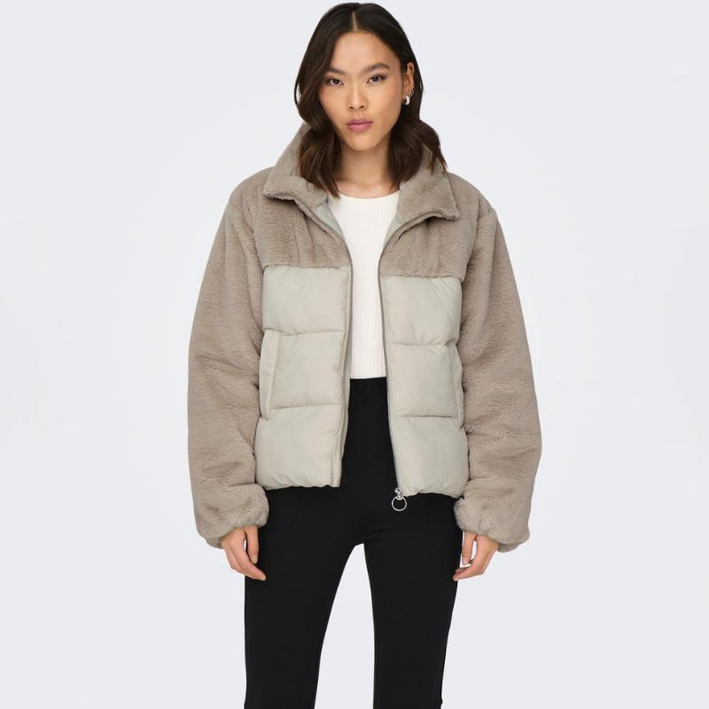 Only Onlwanja Kadın Polar Ceket 15292945 (15292945) Bej