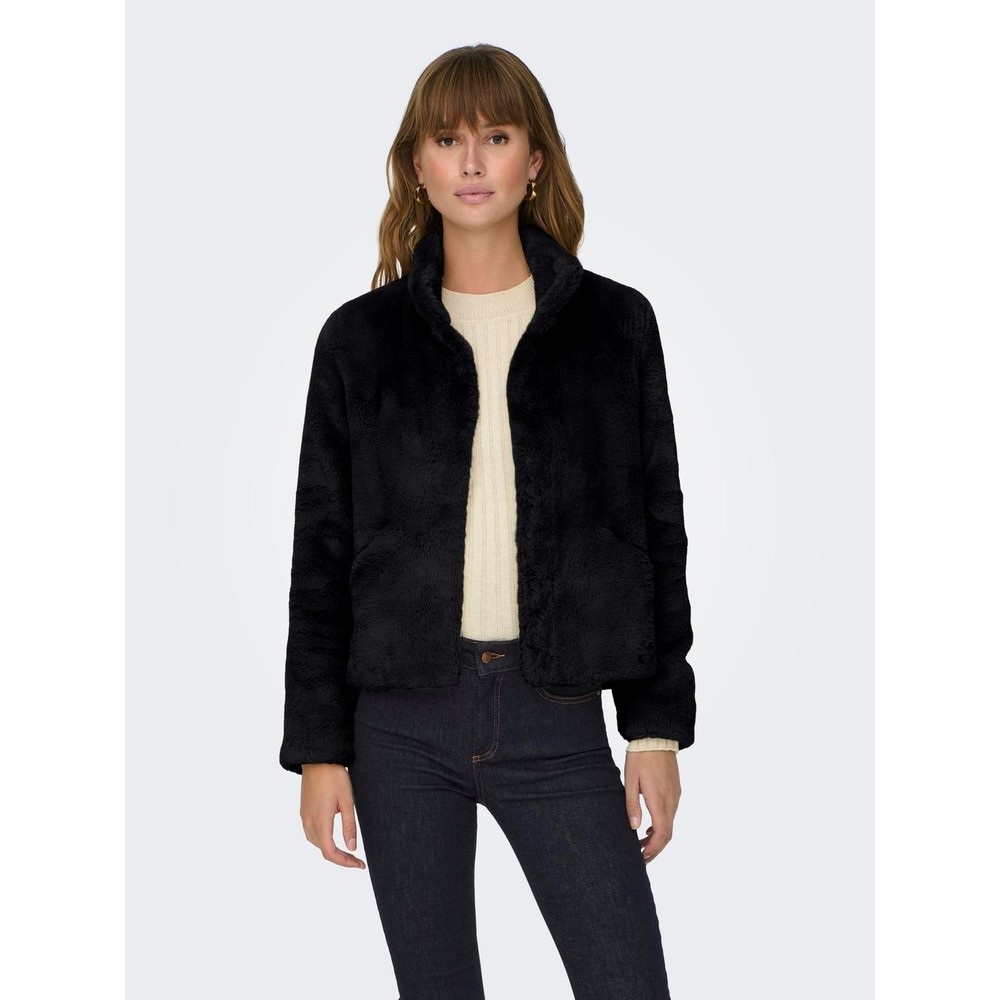 Only Onlnewvida Faux Fur Kadın Ceket (15295423) Siyah