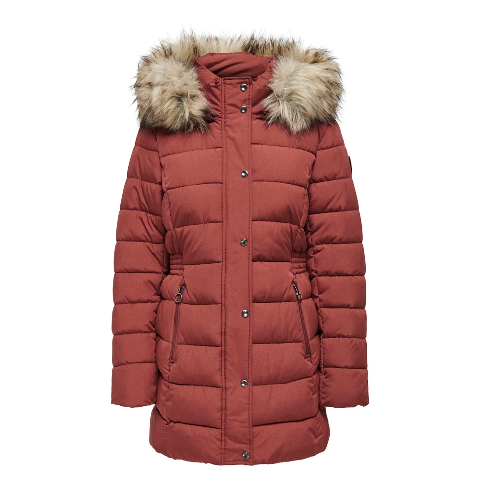 Only Onlnewluna Quilted Kadın Mont 15304781 (15304781) Kiremit