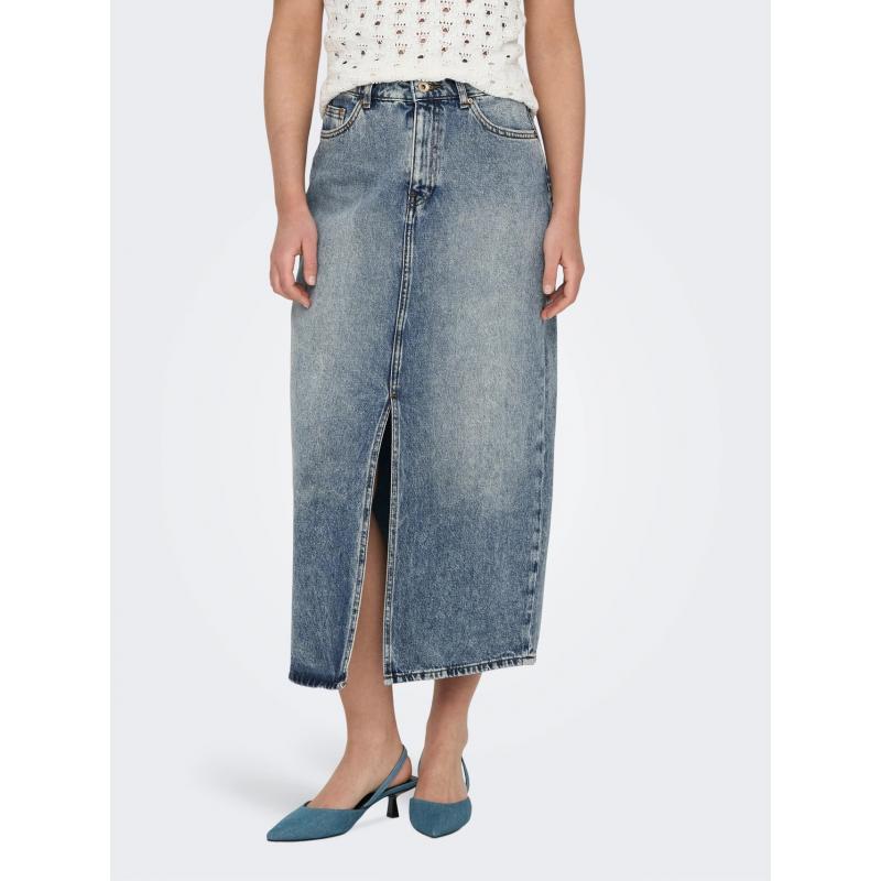 Only Onlayoe Hw Front Slit Kadın Denim Etek (15311569) Only Onlayoe Hw Front Slit Kadın Denim Etek (15311569)