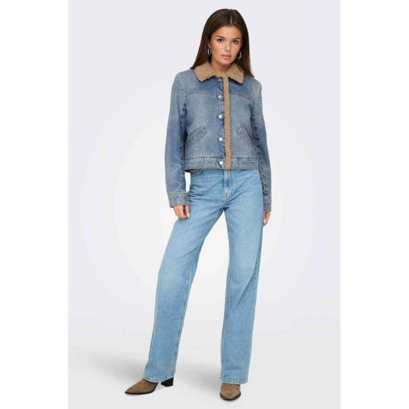 Only Onlnadya Ls Teddy Kadın Jean Ceket (15325567) Only Onlnadya Ls Teddy Kadın Jean Ceket (15325567)