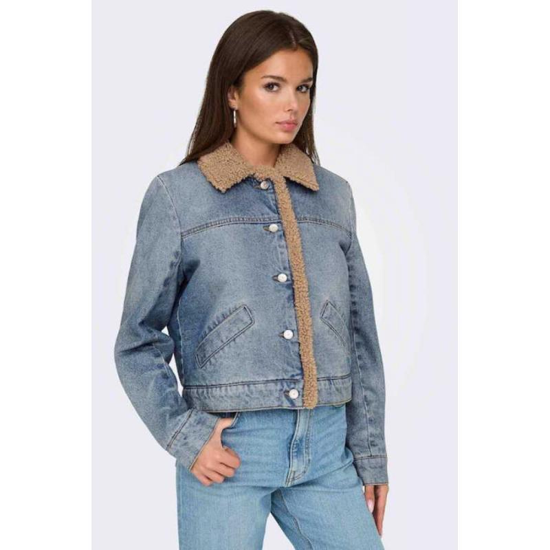 Only Onlnadya Ls Teddy Kadın Jean Ceket (15325567) Only Onlnadya Ls Teddy Kadın Jean Ceket (15325567)
