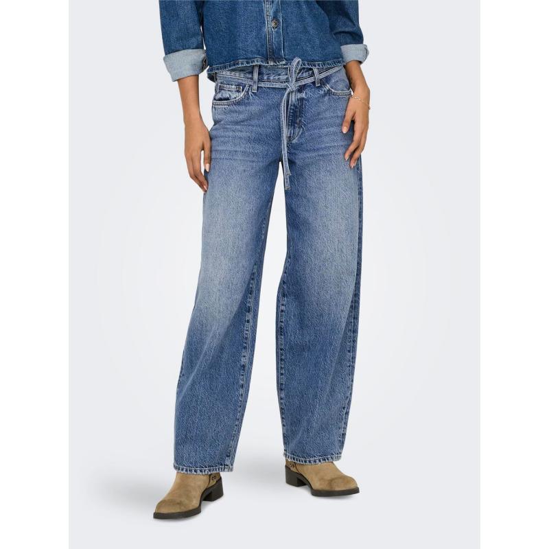 Only Onlgianna Straight Dot596 Kadın Denim Pantolon 15325796 (15325796) Only Onlgianna Straight Dot596 Kadın Denim Pantolon 15325796 (15325796)