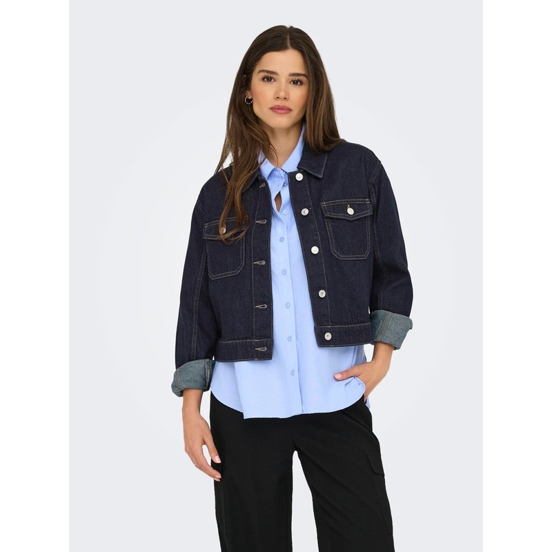 Only Onllumi Kadın Denim Ceket 15339977 (15339977) Mavi