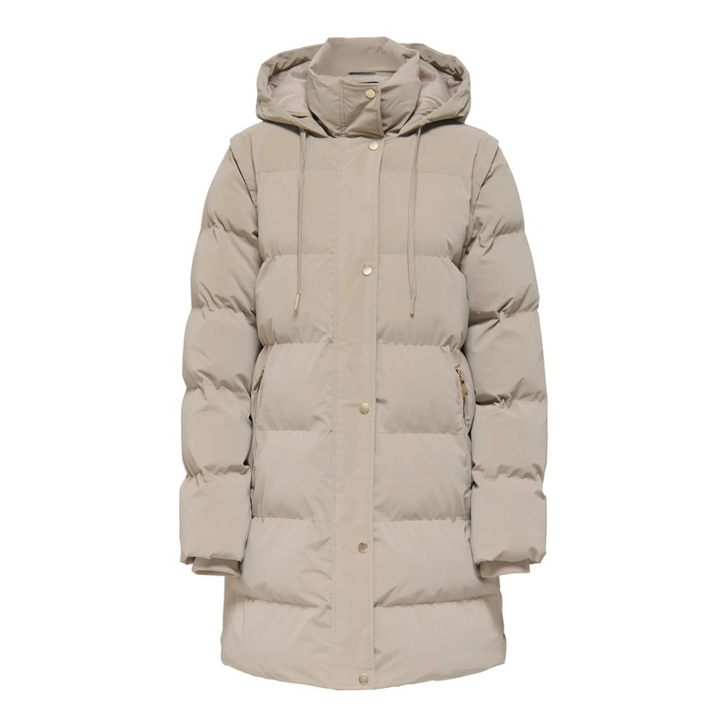 Only Onldixie 2In1 Puffer Coat Kadın Mont 15349120 (15349120) Bej