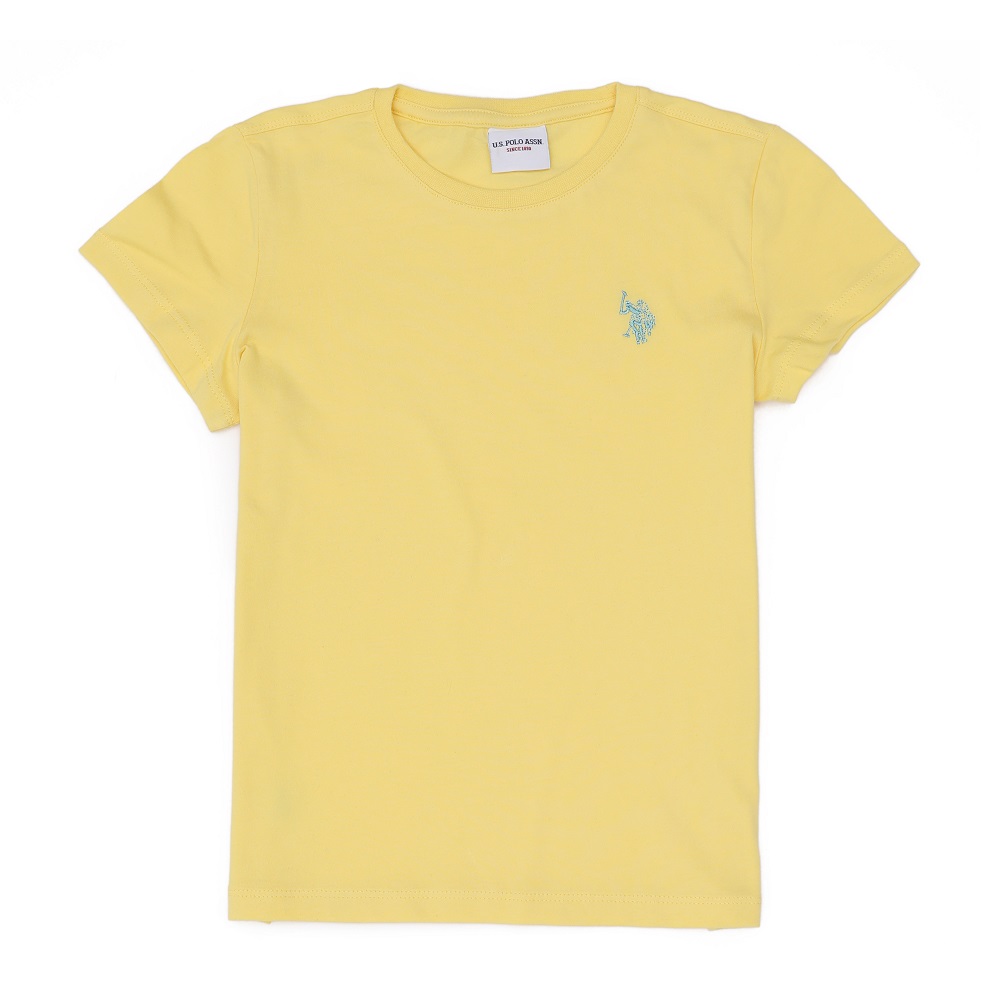 U.S. Polo Assn. Çocuk Unisex T-shirt 1572552 (1572552) koyu sarı