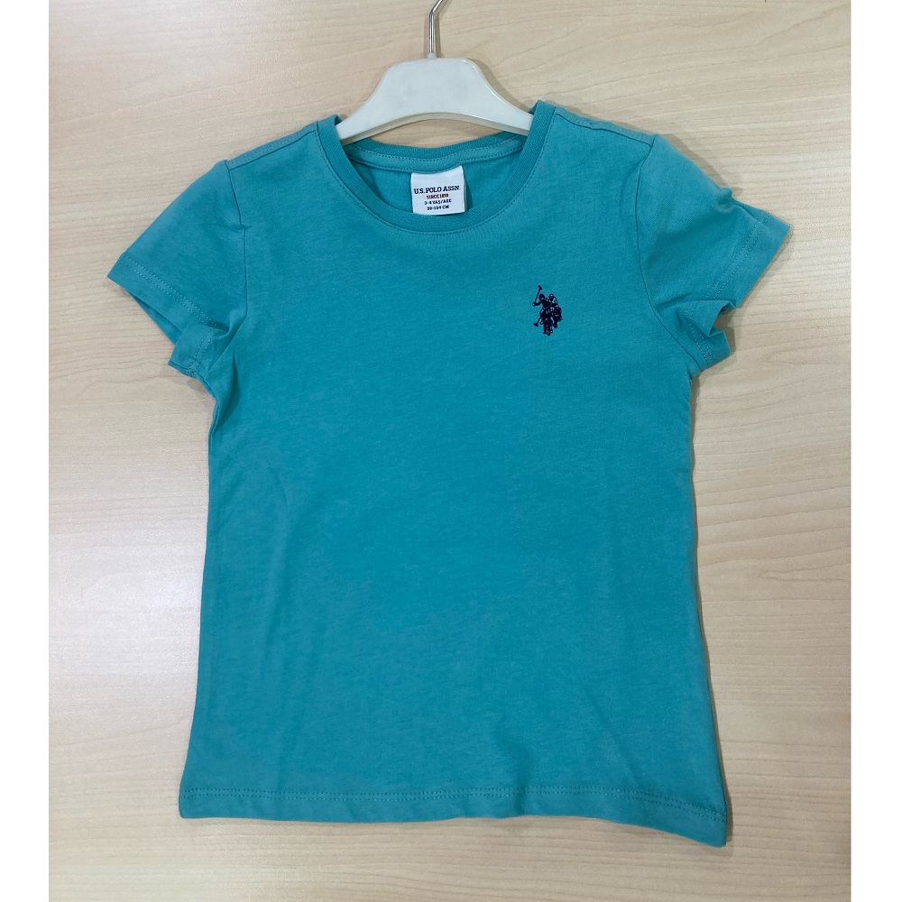 U.S. Polo Assn. Çocuk Unisex T-shirt 1572552 (1572552) Mint Yeşili