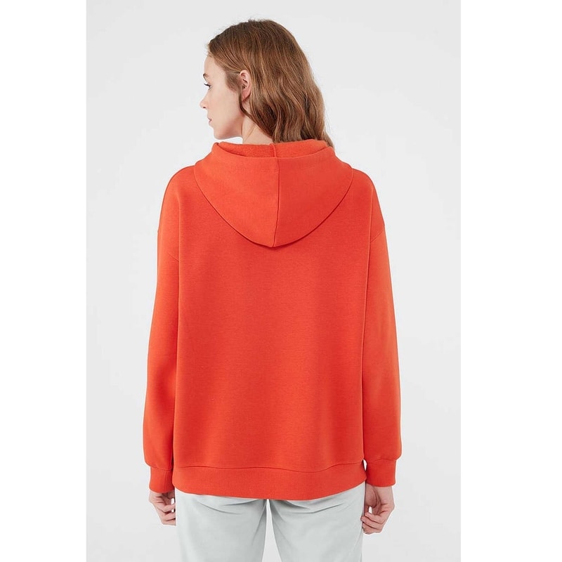 Mavi Kadın Kapüşonlu Turuncu Sweatshirt (1600361-30874) Mavi Kadın Kapüşonlu Turuncu Sweatshirt (1600361-30874)