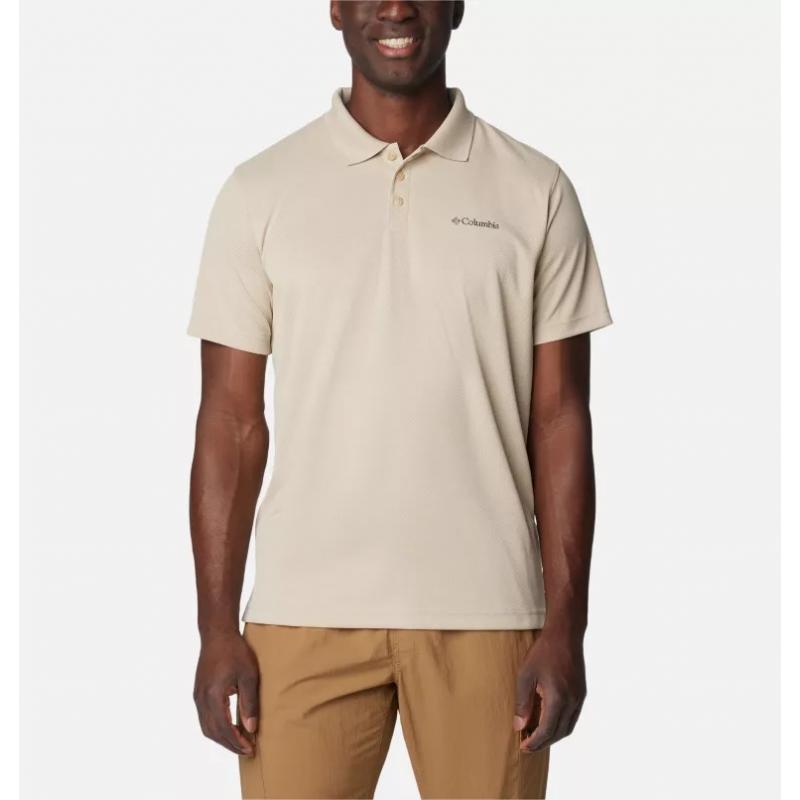 Columbia Am0126 Utilizer Erkek Polo T-shirt 1772051271 (1772051271) Bej
