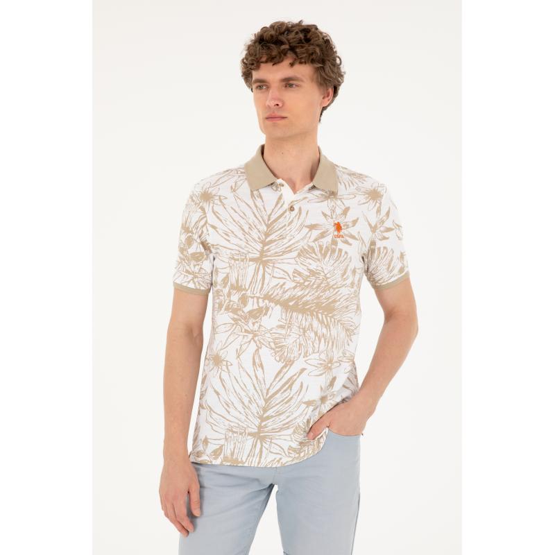 U.S. Polo Assn. Erkek T-shirt (1825226) Kum
