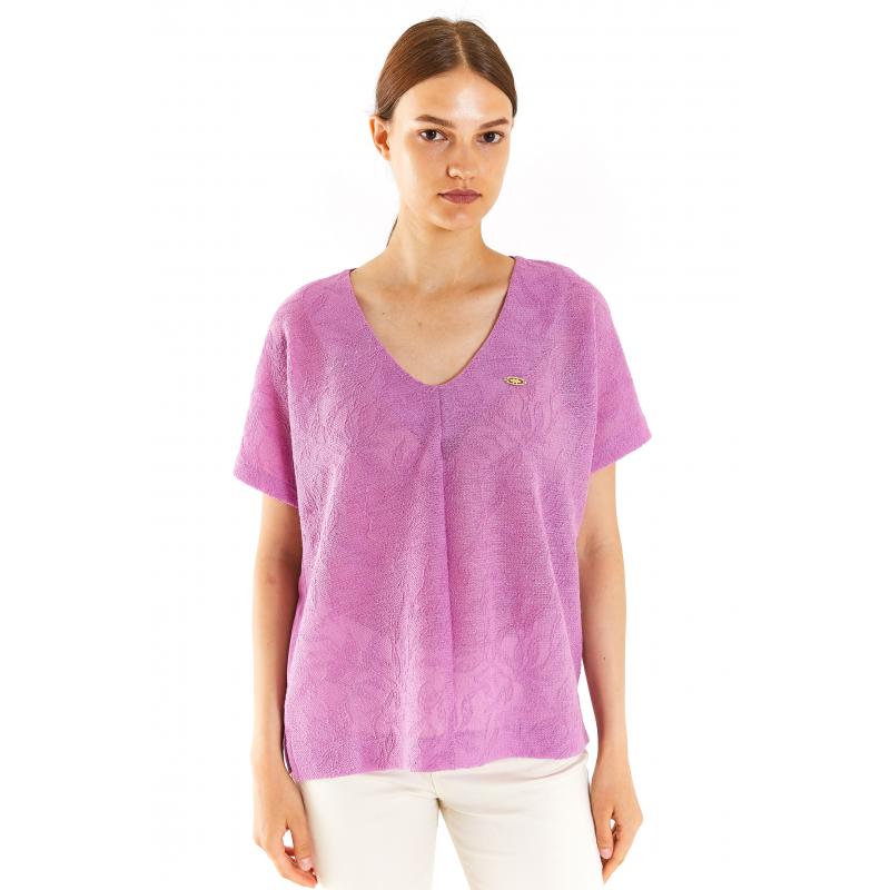 U.S. Polo Assn. Kadın T-shirt (1825726) Mor