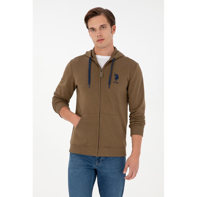 U.S. Polo Assn. Erkek Sweatshirt 1926835 (1926835) Haki