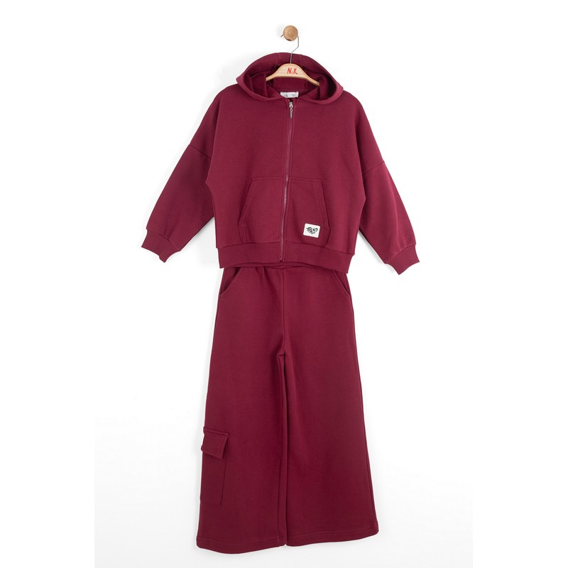 Nk Kids Trend Kız Çocuk Eşofman Takımı 19302 (19302) Bordo
