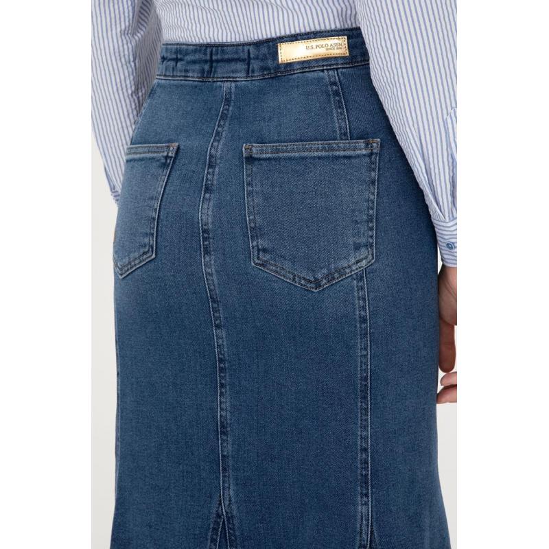 U.S. Polo Assn. Kadın Denim Etek 1948867 (1948867) U.S. Polo Assn. Kadın Denim Etek 1948867 (1948867)