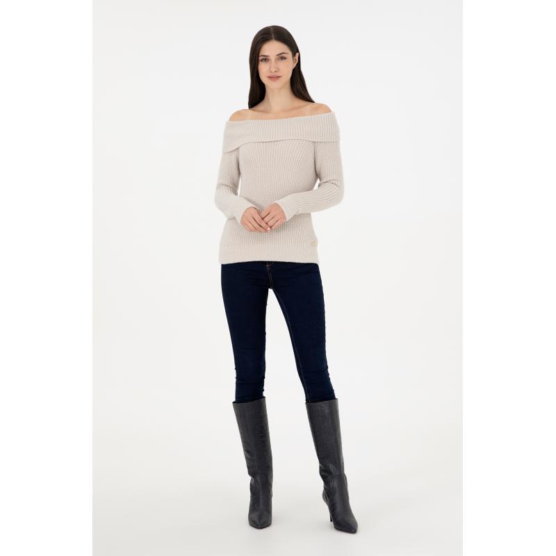 U.S. Polo Assn.Kadın Triko Kazak 1954291 (1954291) U.S. Polo Assn.Kadın Triko Kazak 1954291 (1954291)