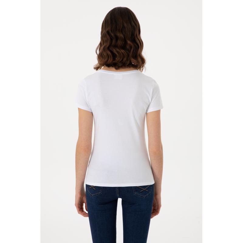 U.S. Polo Assn. Kadın T-shirt 2080825 (2080825) U.S. Polo Assn. Kadın T-shirt 2080825 (2080825)