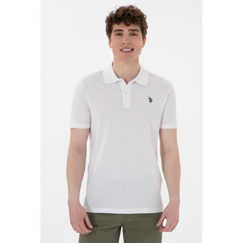 U.S. Polo Assn. Erkek Polo T-shirt 2084383 (2084383) Beyaz