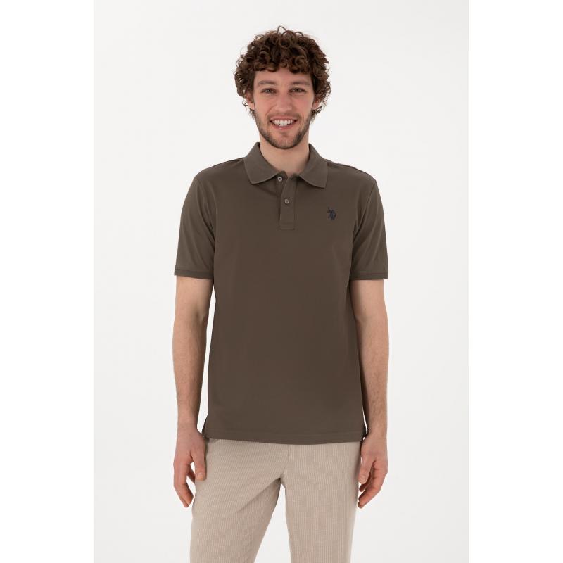U.S. Polo Assn. Erkek Polo T-shirt 2084383 (2084383) Vizon
