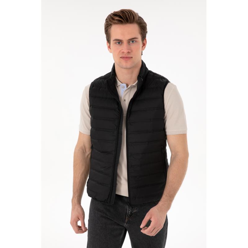 U.S. Polo Assn. Erkek Yelek 2101038 (2101038) Siyah
