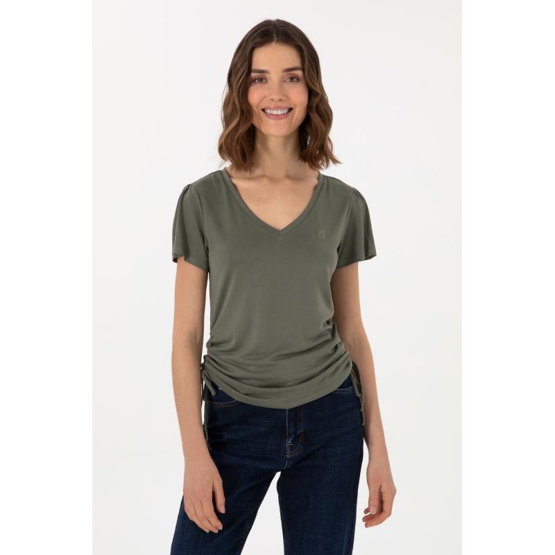 U.S. Polo Assn. Kadın T-shirt 2104536 (2104536) Haki