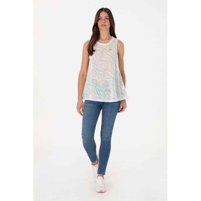 U.S. Polo Assn. Kadın Kolsuz T-shirt 2104742 (2104742) U.S. Polo Assn. Kadın Kolsuz T-shirt 2104742 (2104742)