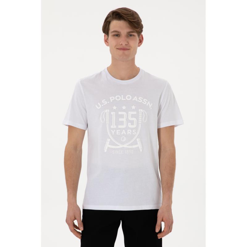 U.S. Polo Assn. Erkek T-shirt 2105708 (2105708) Beyaz
